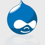 Logo of the Drupal CMS