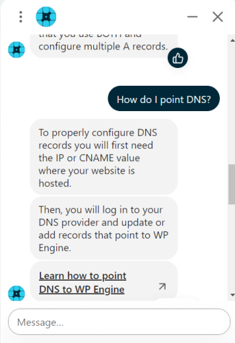 WP Engine Live Chat 